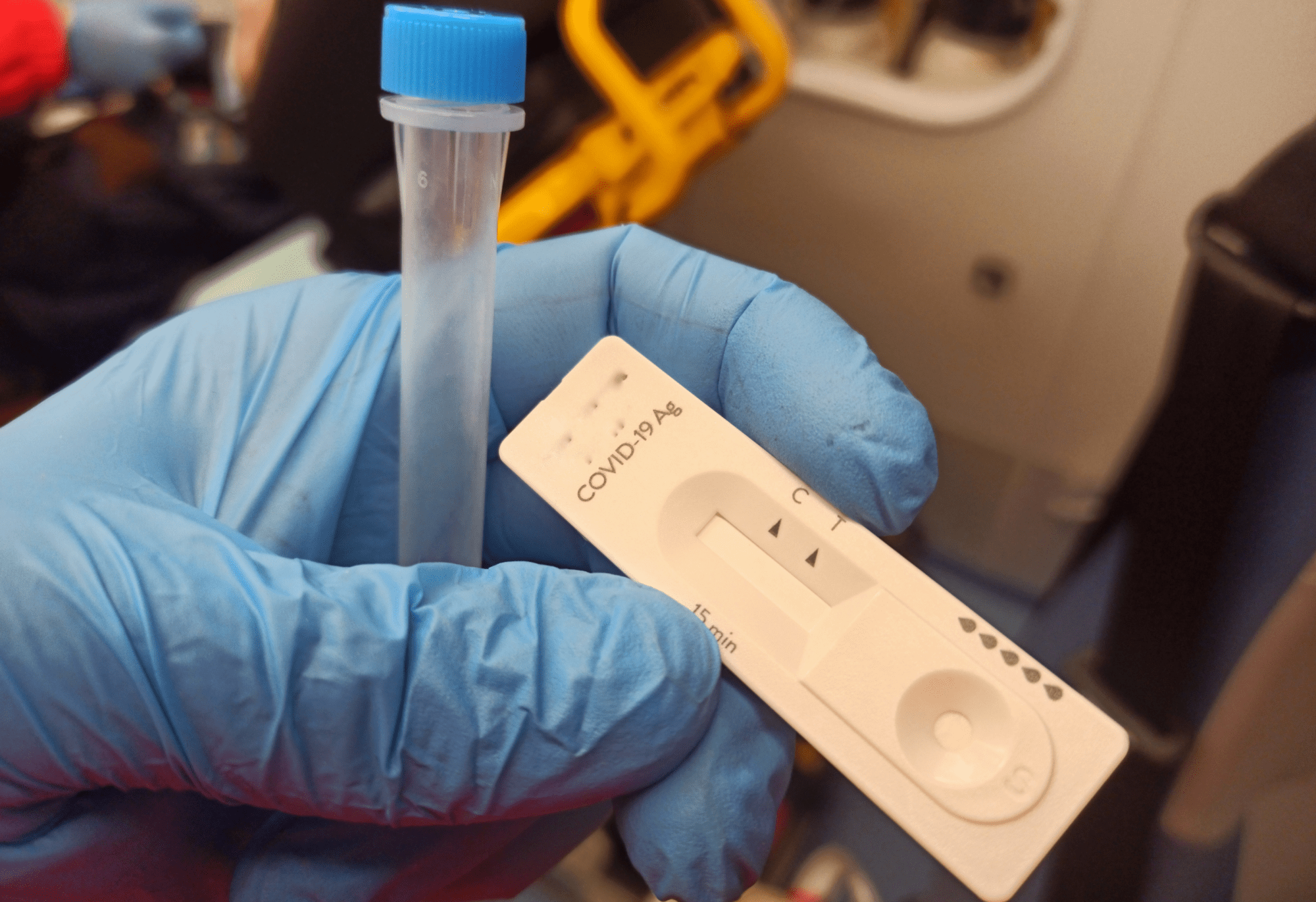 kits de prueba rápida de antígeno contra Covid-19